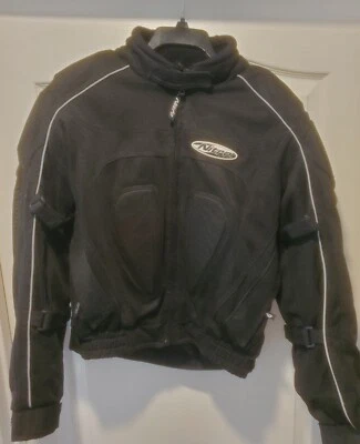 NITRO RACING LADIES PADDED MESH JACKET, BLACK SIZE XL - Image 1 of 4