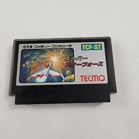 Super Star Force (Nintendo Famicom 1986) Japan Import US Seller VG Tested Game