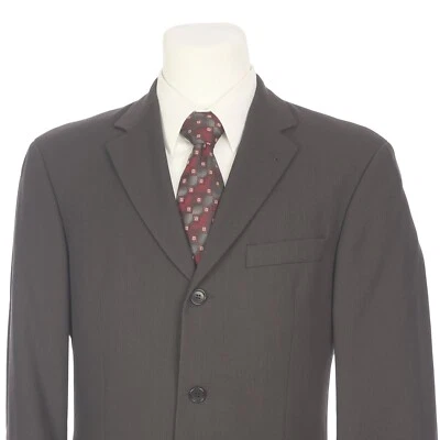 Hugo Boss Einstein Beta Solid Black Wool Blend Sport Coat Mens 38R 38 Regular - Image 1 of 4