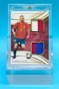 2021 Immaculate Spain Andres Iniesta Dual Patch 16/50 - Picture 1 of 2