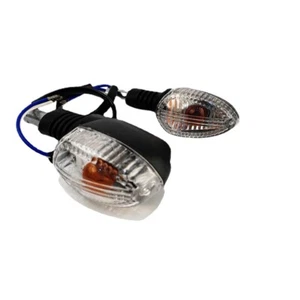 Clear ABS Plastic Turn Signals Indicator Blinker Light For Ducati 848 1098 1198 - Picture 1 of 5
