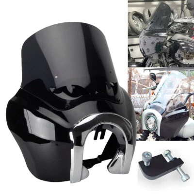 Club Style Front Headlight Fairing Cowl For Harley Dyna Fat Bob FXDF Wide Glide — 第 1/4 张图片