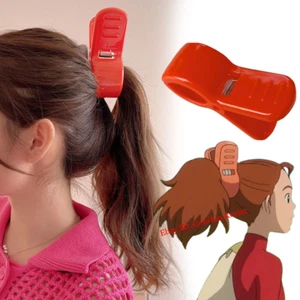 Anime The Secret World of Arrietty Cosplay Hair Claw Hair Clip Ponytail Hairpin - Picture 1 of 7