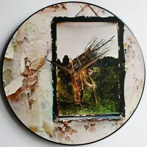 Led Zeppelin - Led Zeppelin IV (1971) - Orologio da disco in vinile 12" - Foto 1 di 1