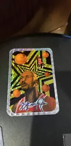 1985-1986 to present Michael Jordan NBA Prism Jewel Vending Machine Sticker Card - Picture 1 of 4