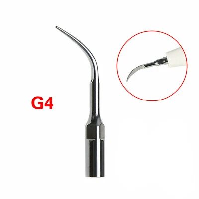 Escalador piezoeléctrico ultrasónico dental de 1 pieza puntas G4 aptas para llave de cavitrón EMS pieza de mano SS Foto 1 de 4