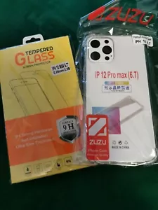 Iphone 12 Pro Max - Armoured Bumper case and screen protector. BUNDLE DEAL!! - Bild 1 von 1