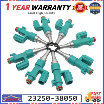 Paquete de 8x motor de inyección de combustible para Toyota Hilux Land Cruiser 23250-38050 2325038050 Foto 1 de 4