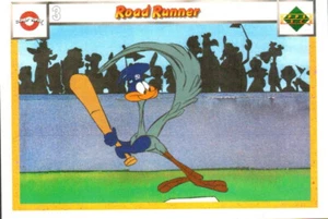 1990 Upper Deck Comic Ball Looney Tunes #3/18 Road Runner New York Yankees - Imagen 1 de 2