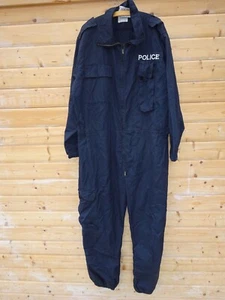Brit. Polizei Einsatzkombi blau, Einsatzoverall Gr. 124 REG, gebr. Top , FR Ver. - Bild 1 von 6