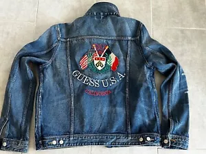 Guess jeans mens denim jacket brand new size L Brand new. Never worn. - Picture 1 of 12