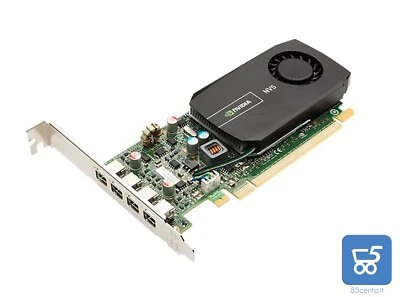 Scheda Grafica Nvidia Quadro NVS 510 4 x Mini DisplayPort 2 GB PCI-e EXPRESS - Immagine 1 di 2