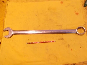 ARMSTRONG USA 1-1/2" CHROME FINISH COMBINATION WRENCH hand tool 1178-L - Picture 1 of 4