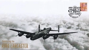 Celebrating the Avro Lancaster 80th Anniversary 1st Flight. Buckingham Cover - Picture 1 of 2
