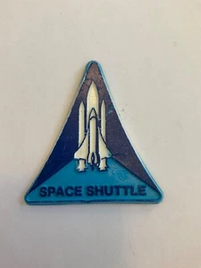 Vintage NASA Space Shuttle Rubber Fridge Magnet - Picture 1 of 2