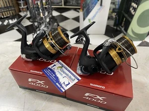 COPPIA DI SHIMANO FX 4000 GIÀ IMBOBINATI - Foto 1 di 3