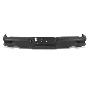 Fit 09-23 Dodge RAM 1500 WO Sensor Holes W Dual Exhaust Black Rear Step Bumper - Picture 1 of 8
