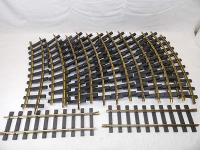 USA TRAINS G SCALE TRACK 12x 4' CURVE (R81100) 2x 12" STRAIGHT (R81000) USED - Image 1 of 4