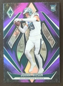 2024 Phoenix Football Johnny Wilson RC Purple Fade Parallel #206 - Bild 1 von 2