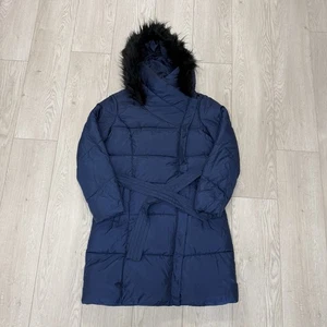 Monsoon Women’s Winter Puffer Jacket Blue Size Medium  - Picture 1 of 13