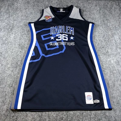 Vintage Platinum FUBU Harlem Globetrotters Jersey Men's 2XL Blue Limited Edition - Image 1 of 4