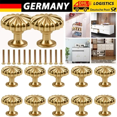 12X Möbel Knopf Möbelknauf Möbelknöpfe Möbelgriffe Schublade Schrankgriffe Set - Bild 1 von 4