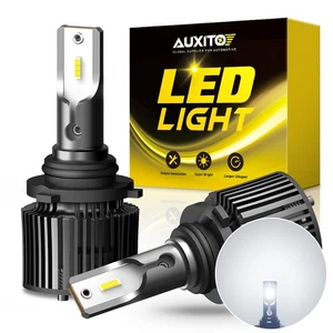 AUXITO 2x HB4 9006 LED Headlight Bulb Kits Low Beam Cool White 6500K High Power - Picture 1 of 12