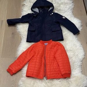 Jacadi 2 In 1 Boys Coat Size 4 Years - Picture 1 of 10