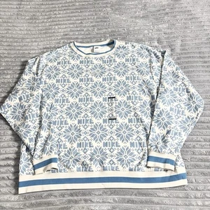 Nike Sportswear Crew Neck Sweater Holiday DQ3545-073 Men’s Size 2Xl - Picture 1 of 14
