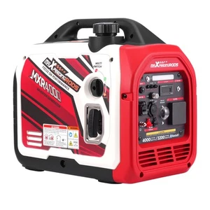 Bluetooth Inverter Generator 4KW Max Portable Petrol Silent Generators Camping - Picture 1 of 18