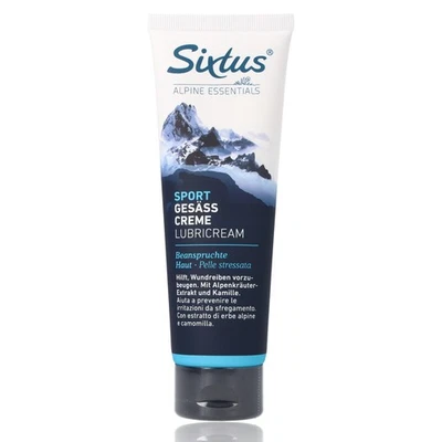 SIXTUS GMBH Sixtus Sport Gesäßcreme gegen Wundreiben, Druckstellen oder Blasen 125ml
