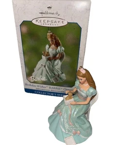 Hallmark Keepsake Barbie Wishes 2002 Exclusive Christmas Ornament New In Box - Picture 1 of 6