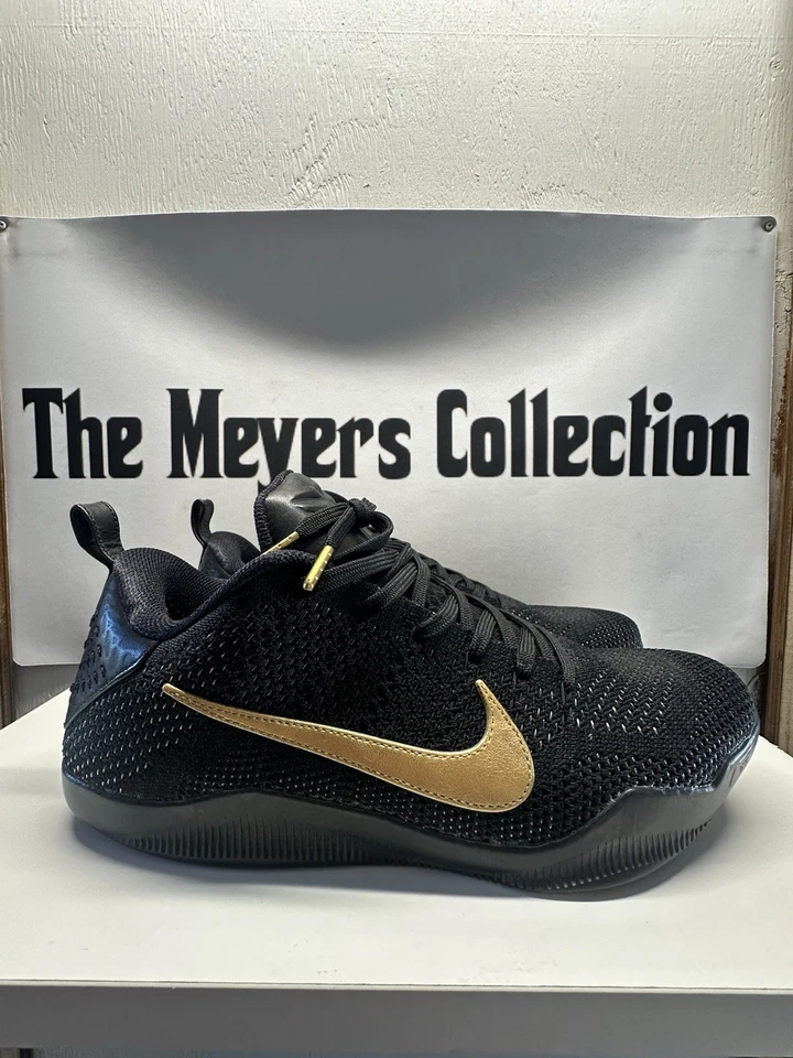 WORN ONCE💎Nike Kobe Bryant 11 XI Elite Low FTB 2016 Fade to Black Men's 10.5🔥 - image 1 of 4