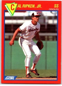 #77 Cal Ripken, Jr. Baltimore Orioles 1989 Score 100 Superstars MLB Baseball - Picture 1 of 2