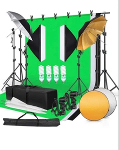 Ausverkauft! Studio Fotografie Box Set mit Kulissen, noch neu, gebrauchter Zustand - Bild 1 von 20