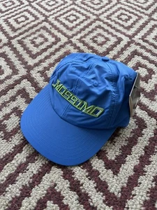 Brand New Vintage 90’s Mossimo Blue Nylon Zipperback Hat - Picture 1 of 4