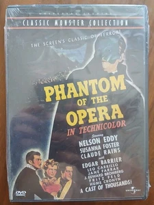Phantom of the Opera (DVD, 1943) Brand New Factory Sealed Rare Classic Monster - Picture 1 of 2