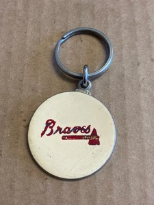 Vintage Atlanta Braves Authentic MLB Crownmark Key Chain 1992 Genuine Merch - Picture 1 of 2