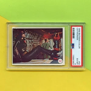 Original 1966 Topps Batman Bat Laffs Trading Card #52 PSA 6 - Picture 1 of 4