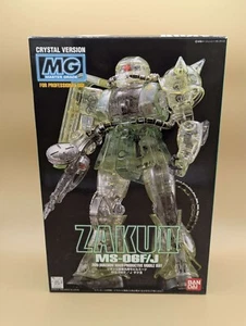 MG 1/100 MS-06F / J Zaku II Crystal Version (Mobile Suit Gundam) Made in Japan - Picture 1 of 2