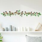 Attractive Bird Vine Wall Mural For Bedroom And Living Room Home Decor
