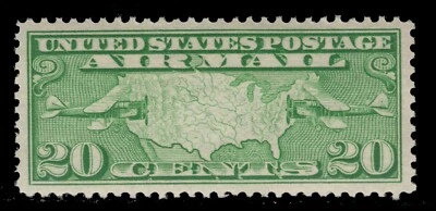 MOMEN: US STAMPS #C9 MINT OG NH PSE GRADED CERT XF-SUP 95 LOT #85471 - Image 1 of 3