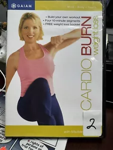 CARDIO BURN WEIGHT LOSS (DVD) Medeleine Lewis burn fat tone muscles workouts NEW - Picture 1 of 4