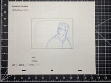 King OF The Hill Production Art - Hank character layout drawing