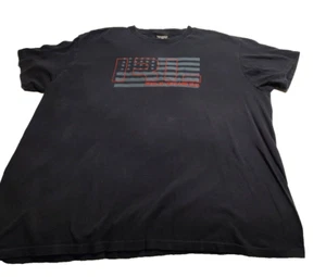 Vintage Polo Jeans Co.,  Ralph Lauren Flag Black T-Shirt Size XL Rare Find! - Picture 1 of 15