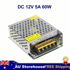 12V 5A 60W Power Supply Adapter Universal Regulated Switching Transformer AC240V - Picture 1 of 8