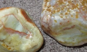 Lake Superior Agate Rough/Raw x2 Agates 1.7 oztw U34 - Picture 1 of 5