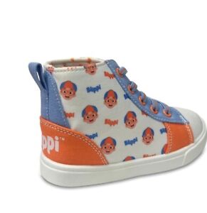 Blippi Toddler Boys High Tops Athletic Shoes Size 6 See Photos New*