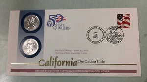 Copertina primo giorno due quarti di stato della California 2005 (502) - Foto 1 di 2
