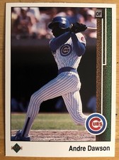 1989 Upper Deck Andre Dawson Baseball Card #205 Cubs High Grade